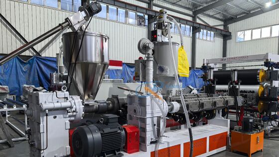 1400-1800mm TPE TPV TPR เครื่องทํากระดาษคัน