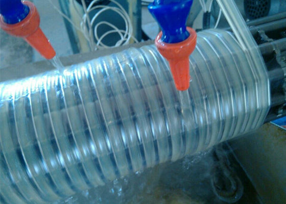 380V 10T เครื่องทำท่อพลาสติกเกลียวแบบยืดหยุ่น