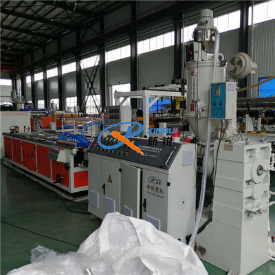 CE ISO ได้รับการรับรอง LED Light Cover Tube PC Plastic Profile Machine
