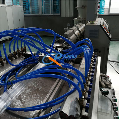 CE ISO ได้รับการรับรอง LED Light Cover Tube PC Plastic Profile Machine